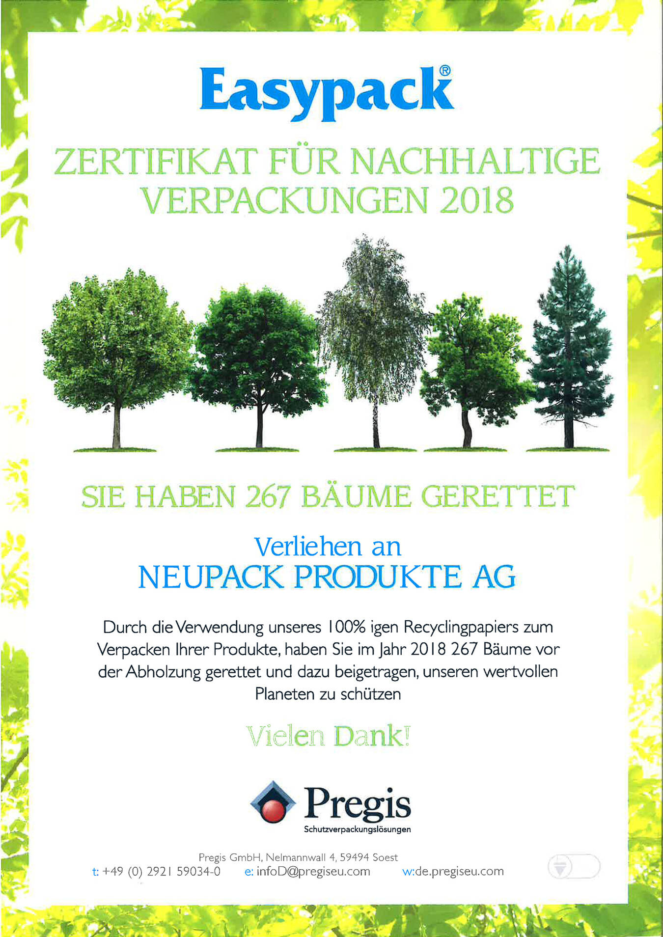 Mehr Nachhaltigkeit